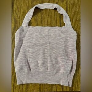 Abercrombie & Fitch Pink Halter Crop Top